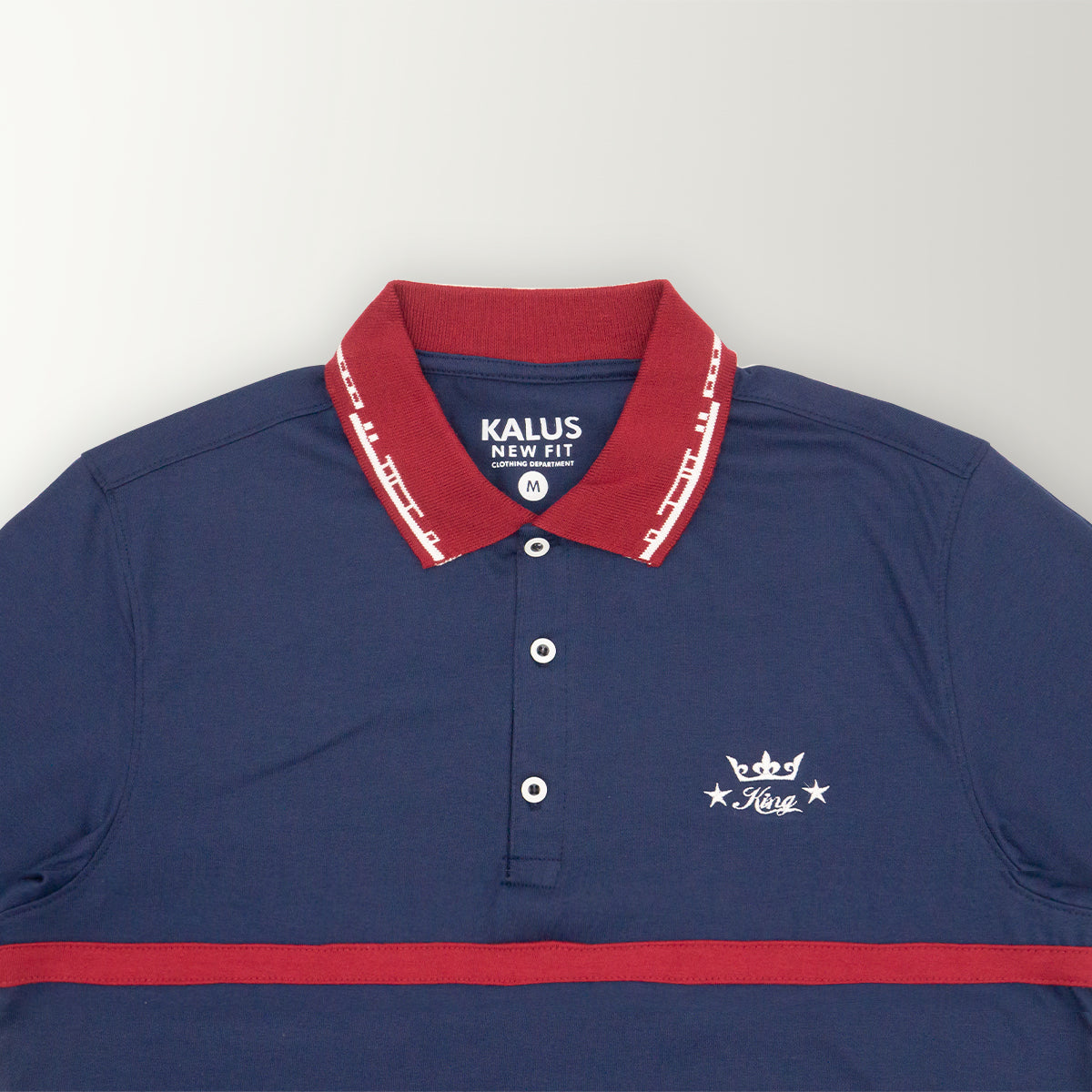 Playera polo KING manga corta para caballero