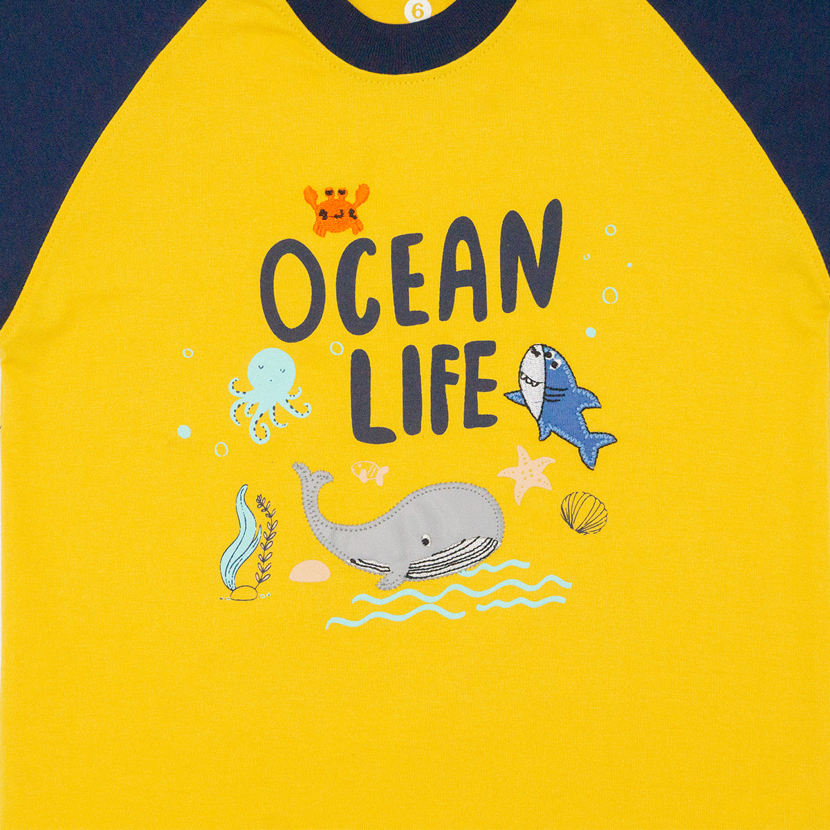 Playera Cuello Redondo Waves Infantil