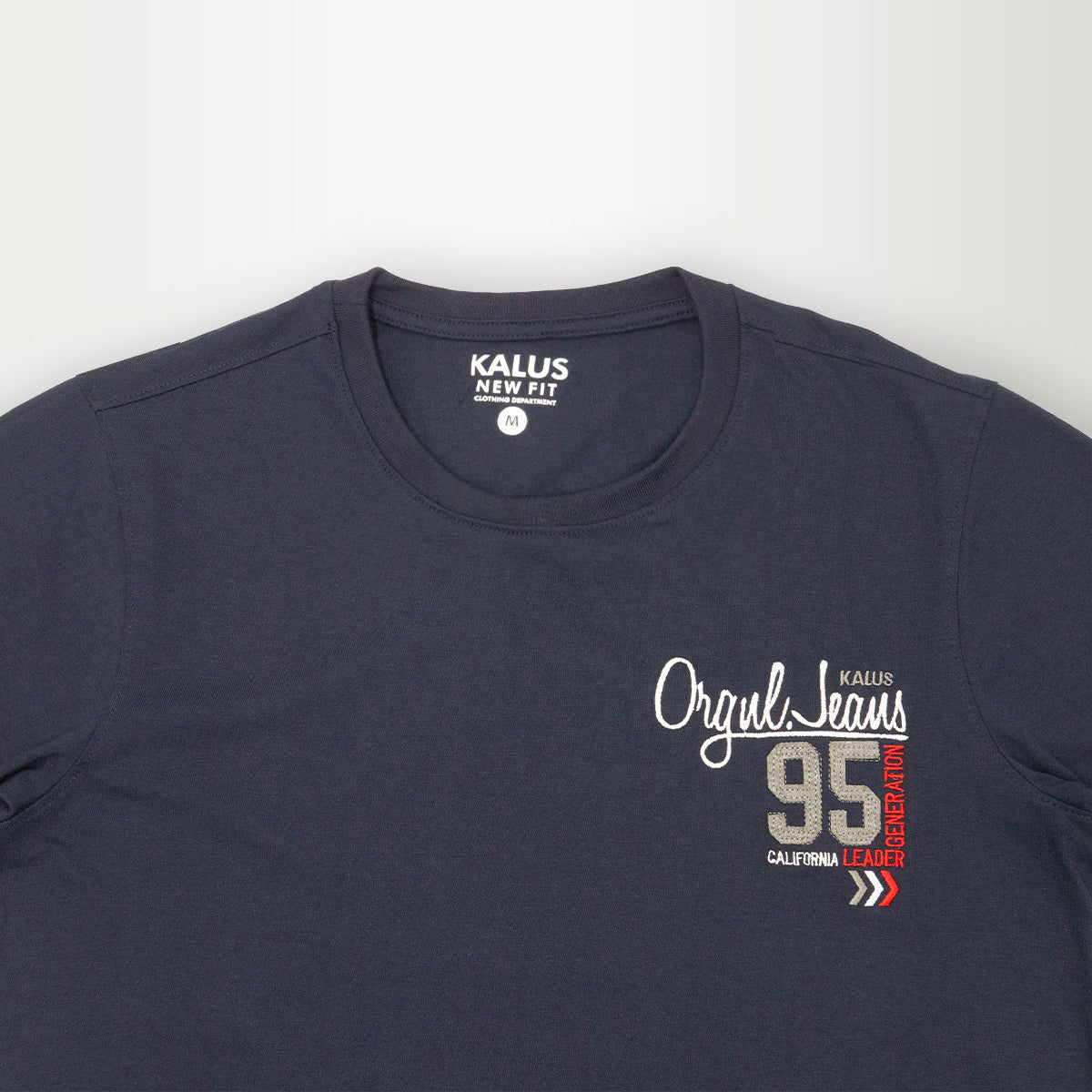 Playera para Caballero Cuello Redondo Jeans