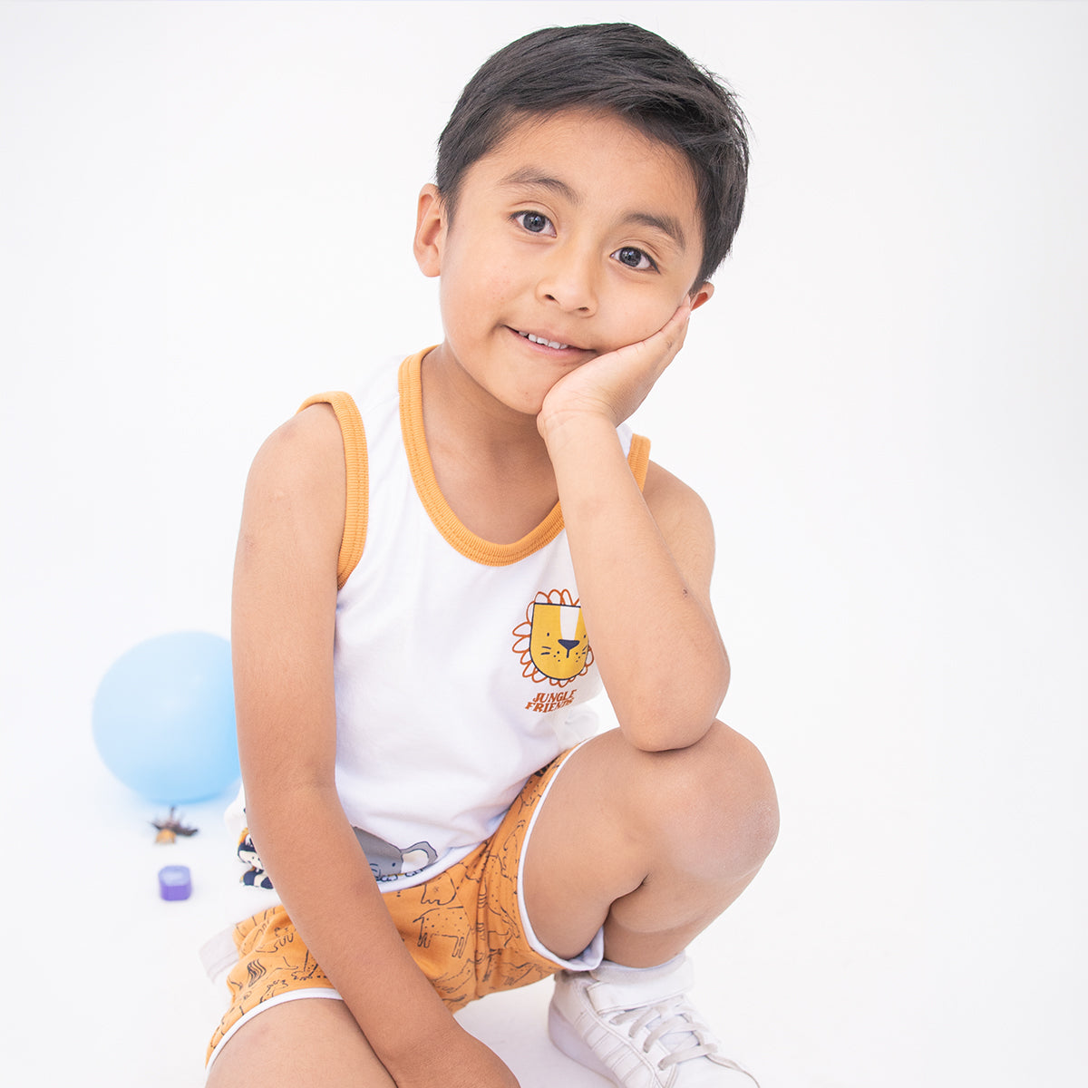 Conjunto Bebe Full Print Safari