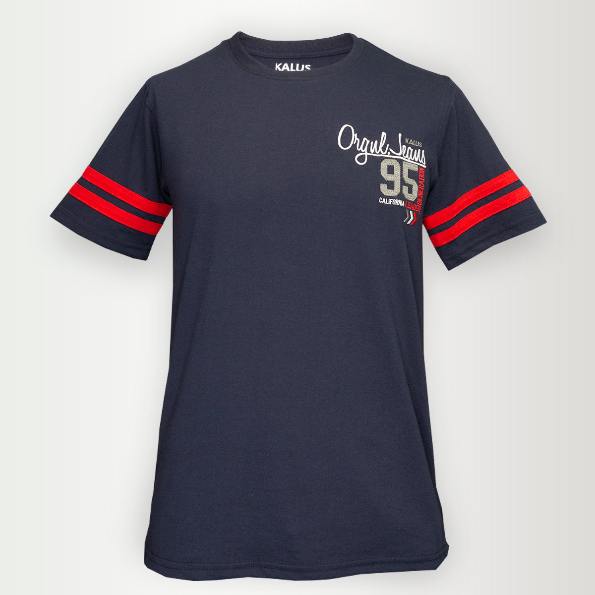 Playera para Caballero Cuello Redondo Jeans