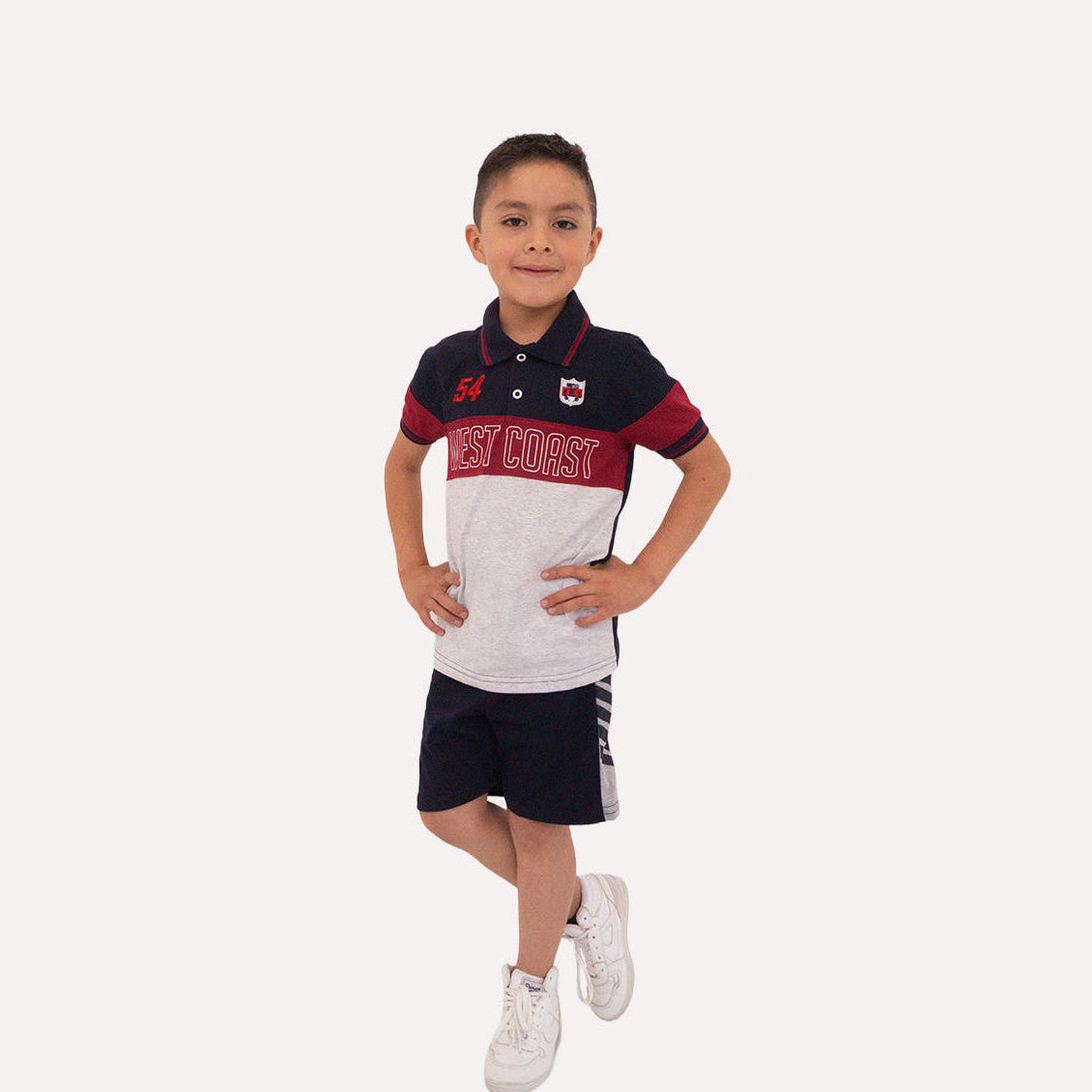 Playera Polo Letras Juvenil