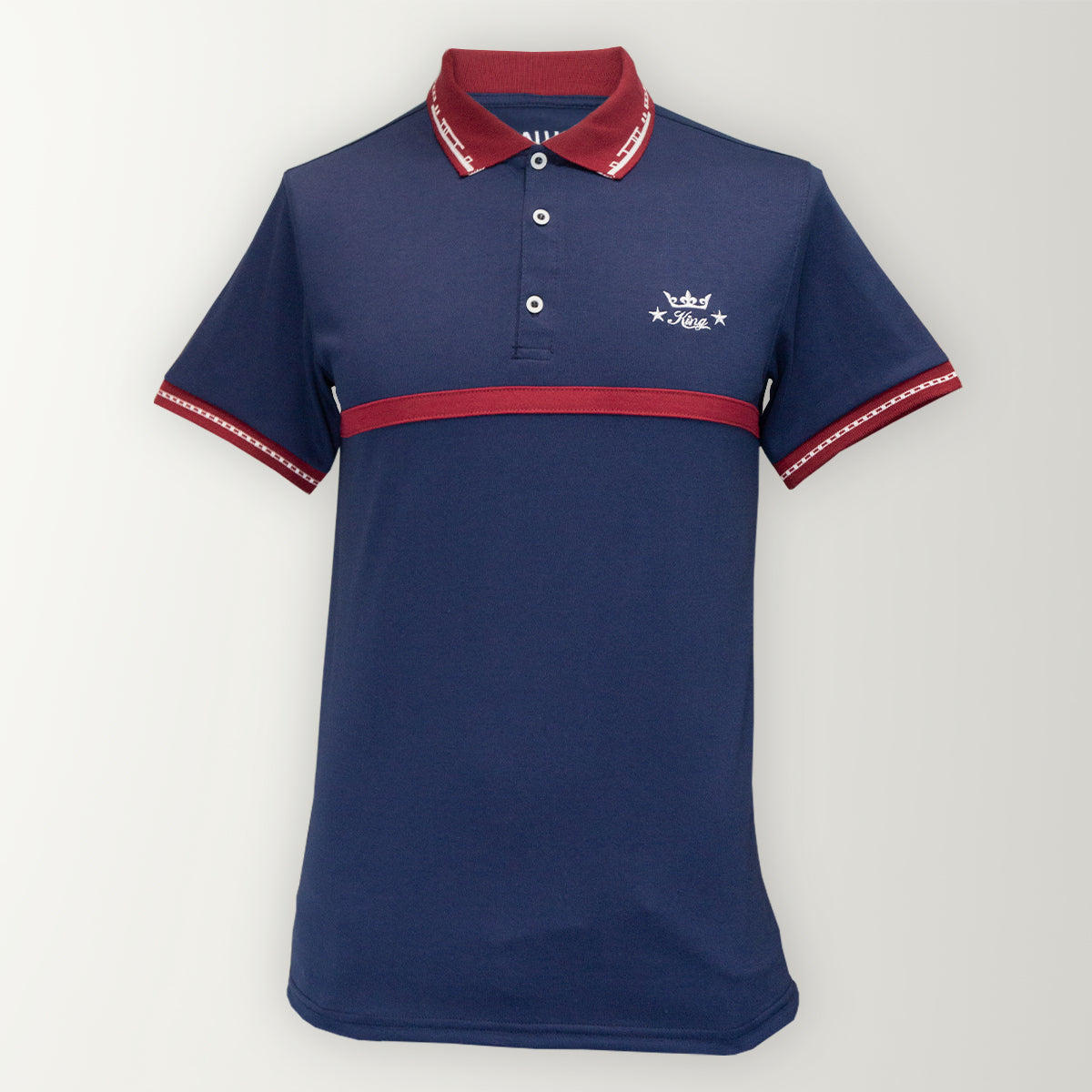 Playera polo KING manga corta para caballero