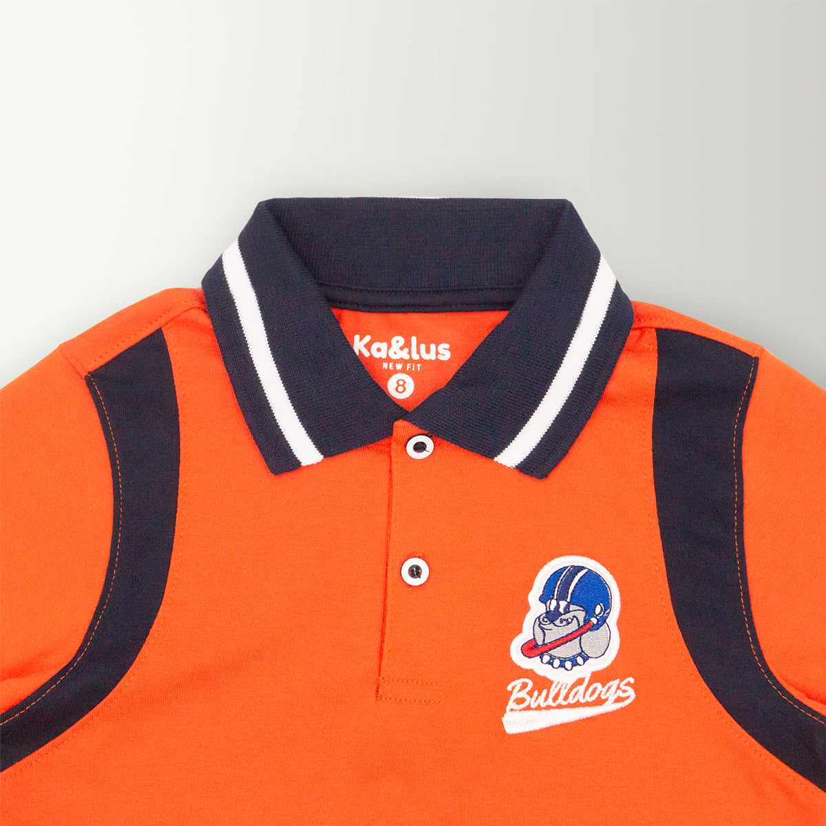 Playera Polo Infantil BULLDOGS