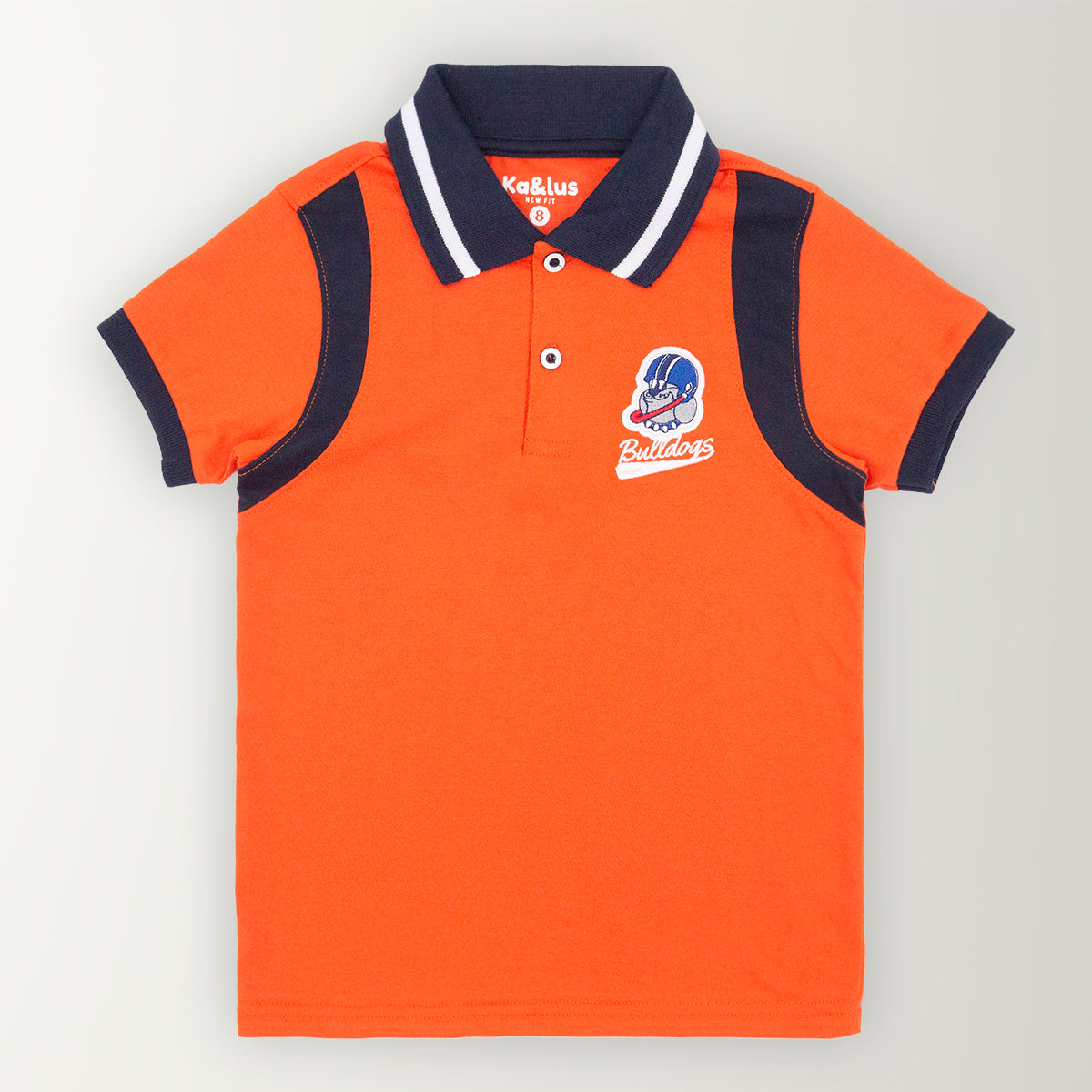 Playera Polo Infantil BULLDOGS