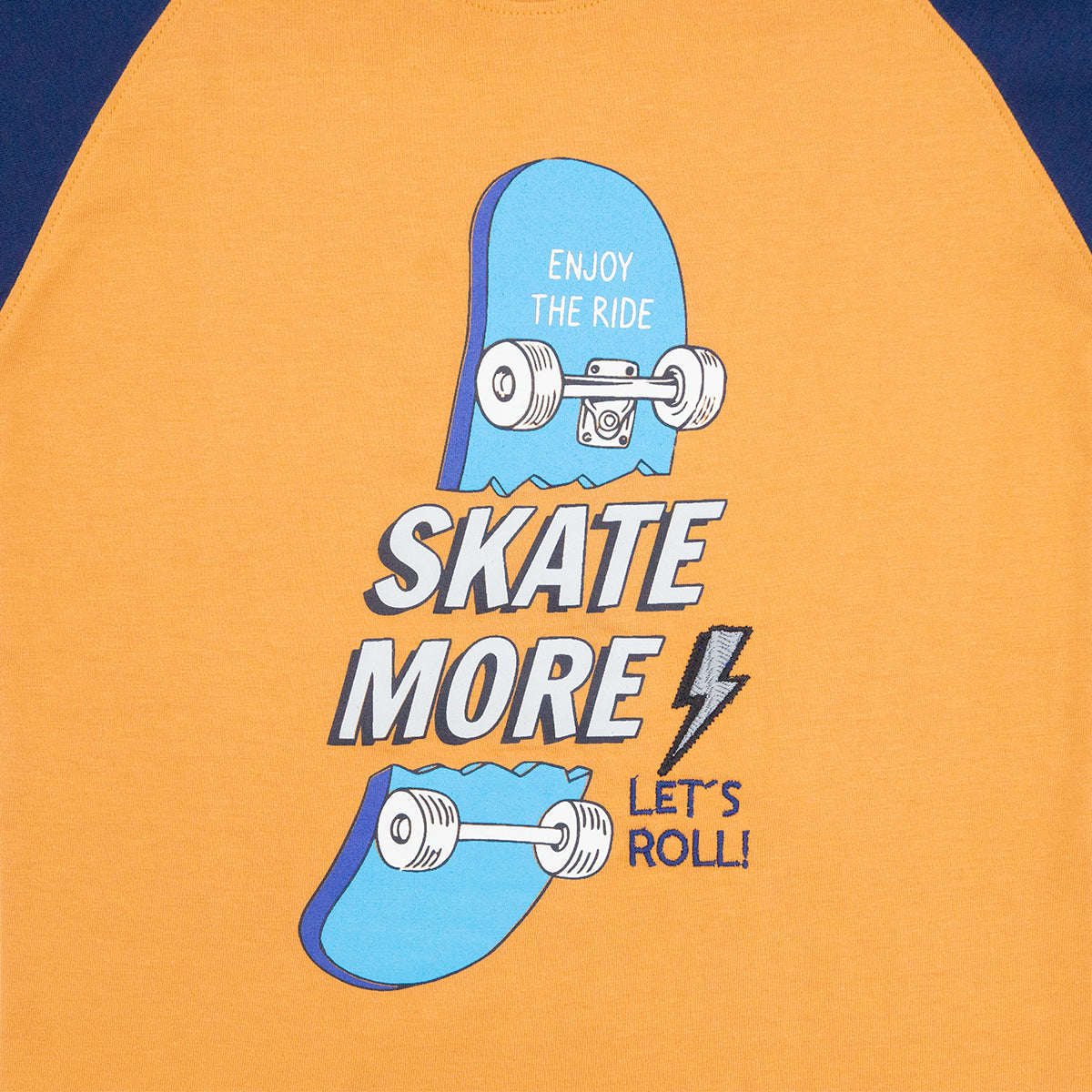 Playera Cuello Redondo Skate Juvenil