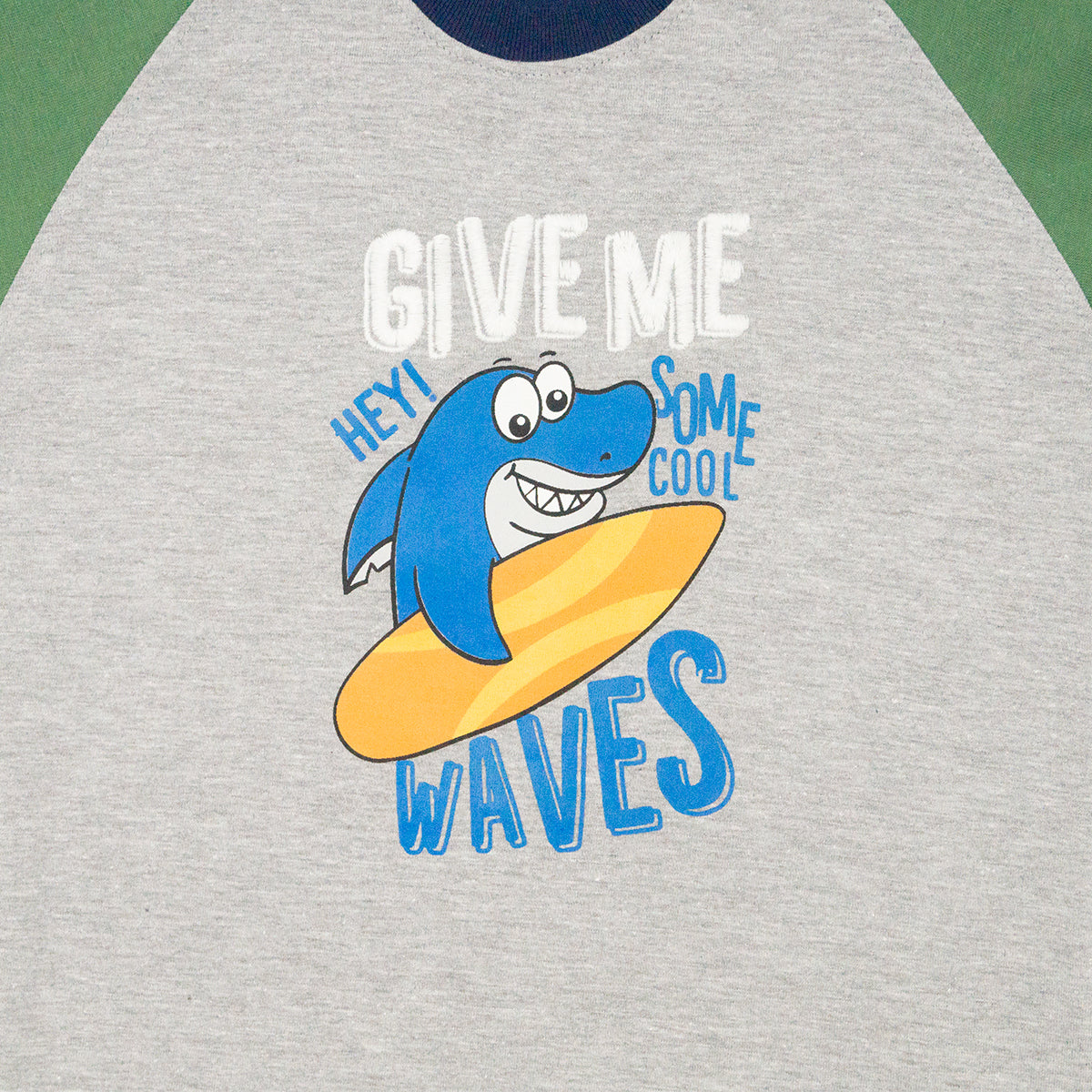 Playera Cuello Redondo Waves Infantil