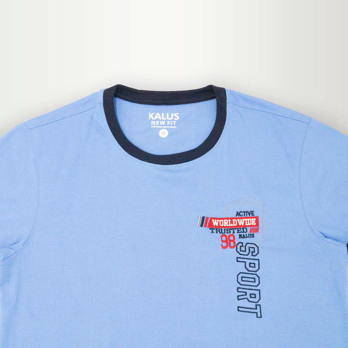 Playera para Caballero Cuello Redondo Jeans