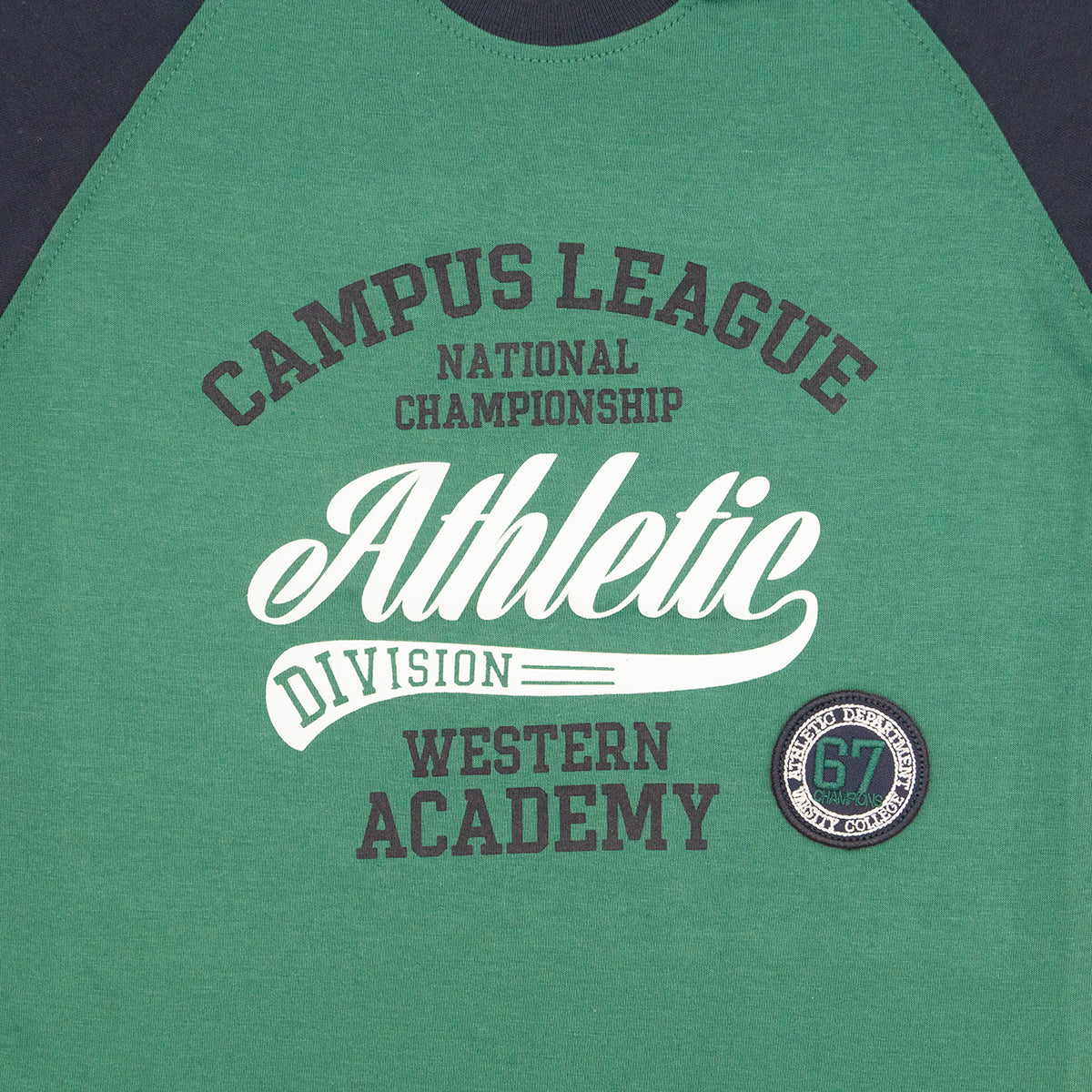 Playera Cuello Redondo ATLETICS Juvenil