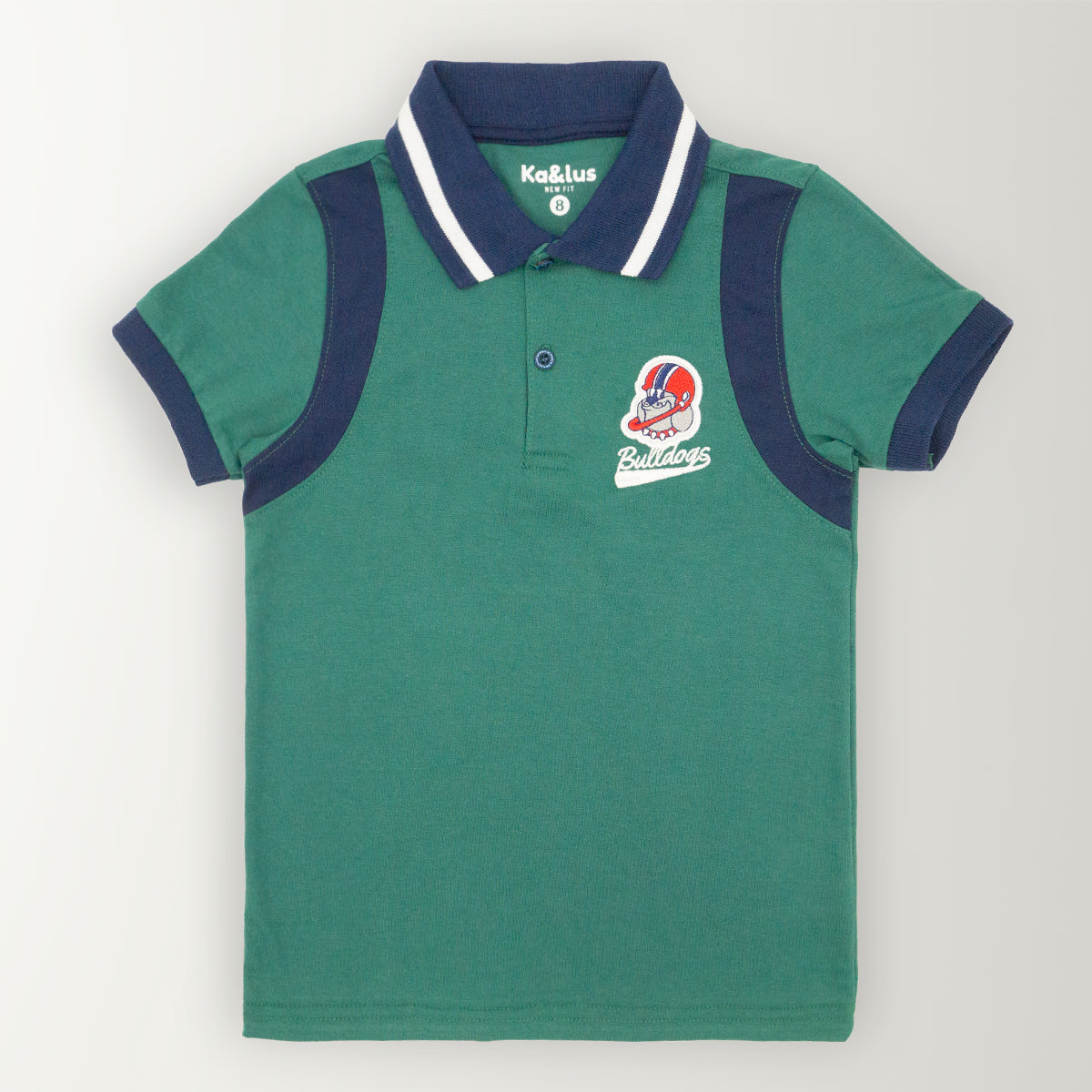 Playera Polo Infantil BULLDOGS