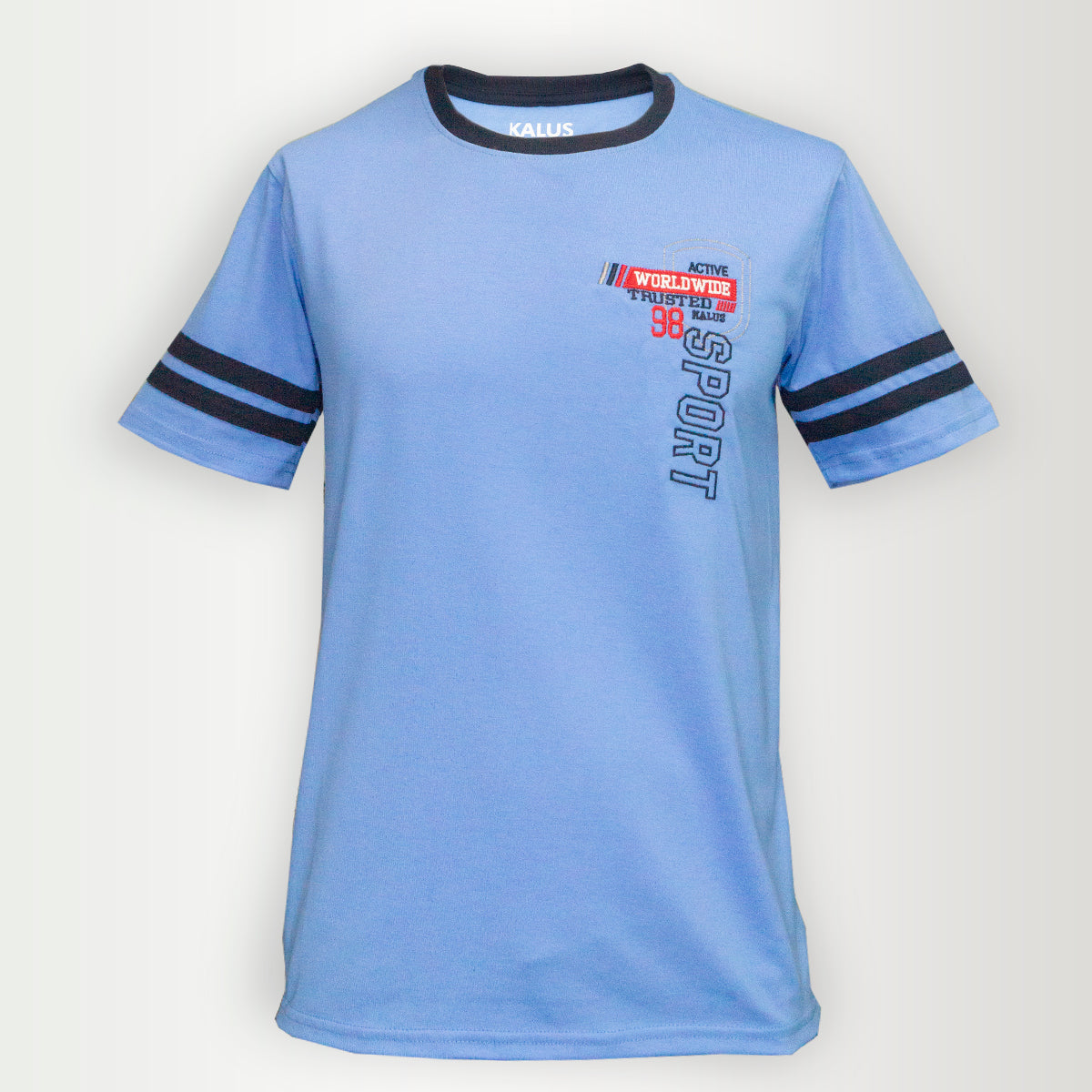 Playera para Caballero Cuello Redondo Jeans
