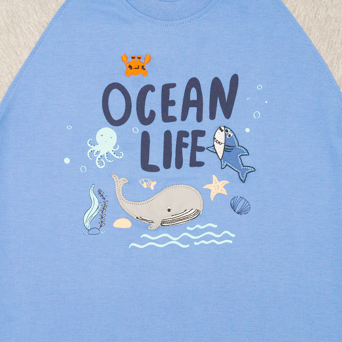 Playera Cuello Redondo Waves Infantil