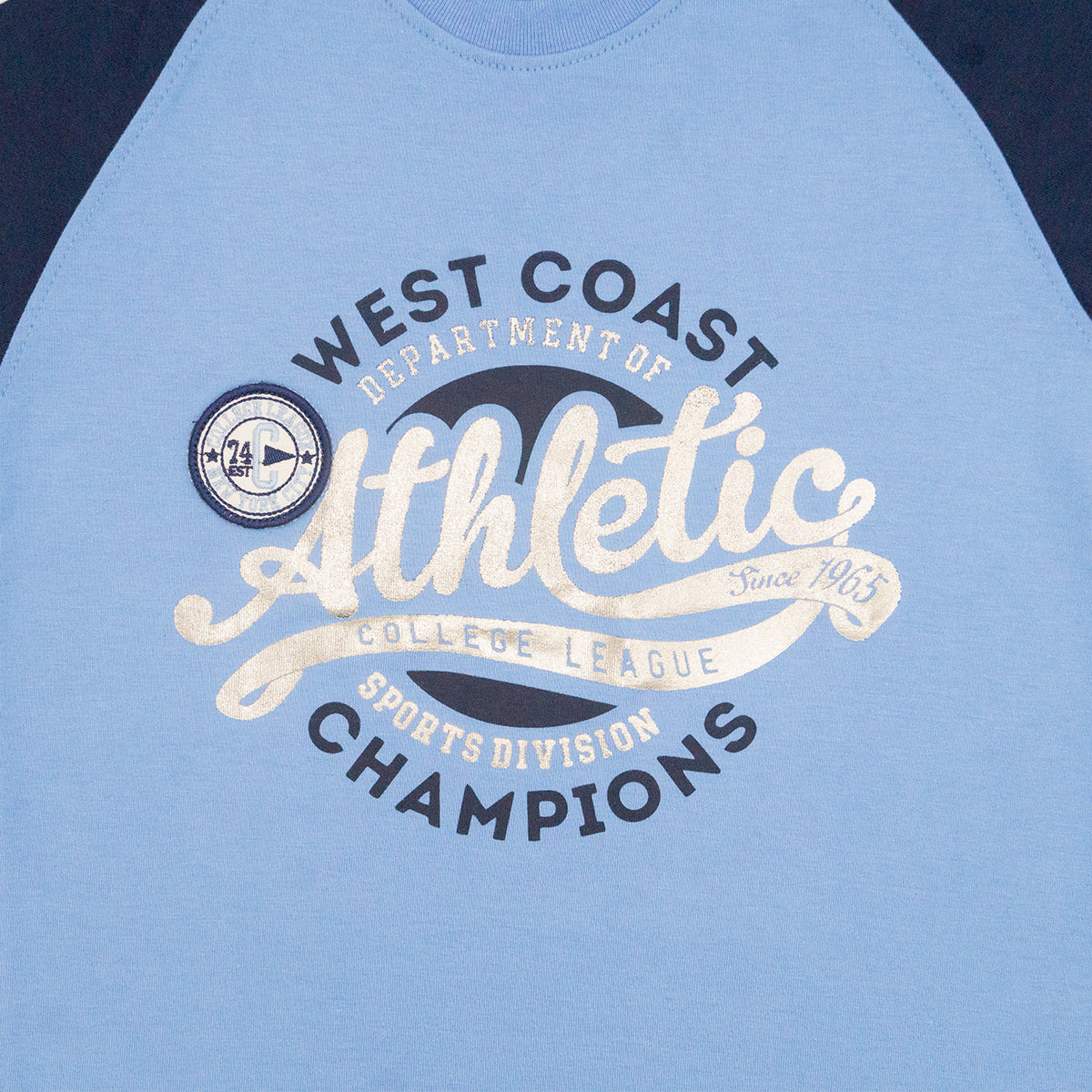 Playera Cuello Redondo ATLETICS Juvenil