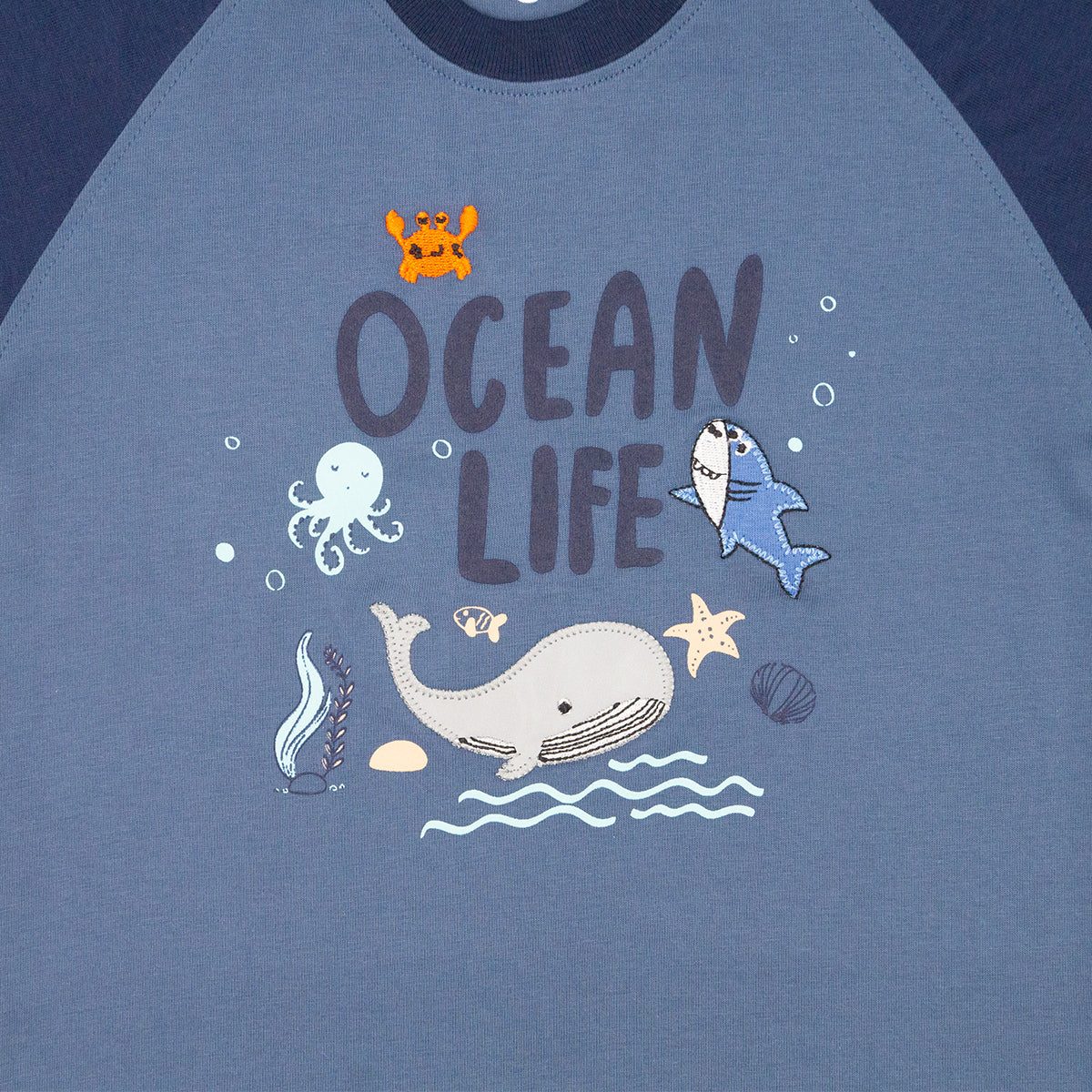 Playera Cuello Redondo Waves Infantil