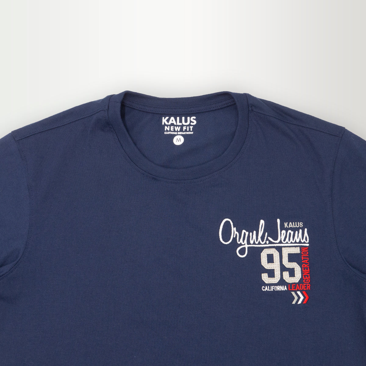 Playera para Caballero Cuello Redondo Jeans