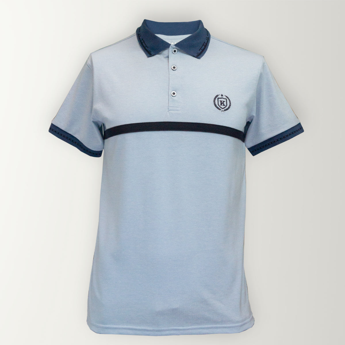 Playera polo KING manga corta para caballero