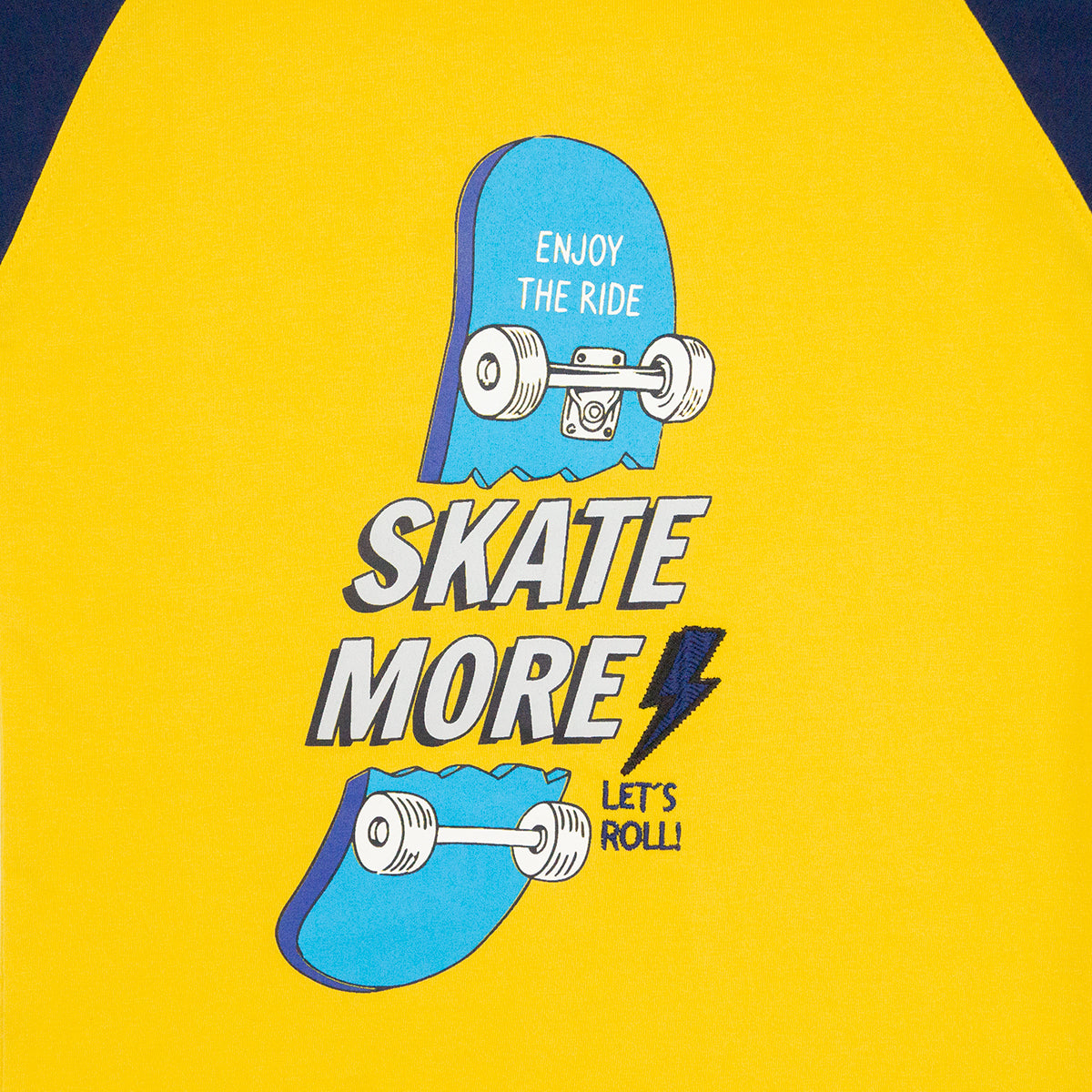 Playera Cuello Redondo Skate Juvenil