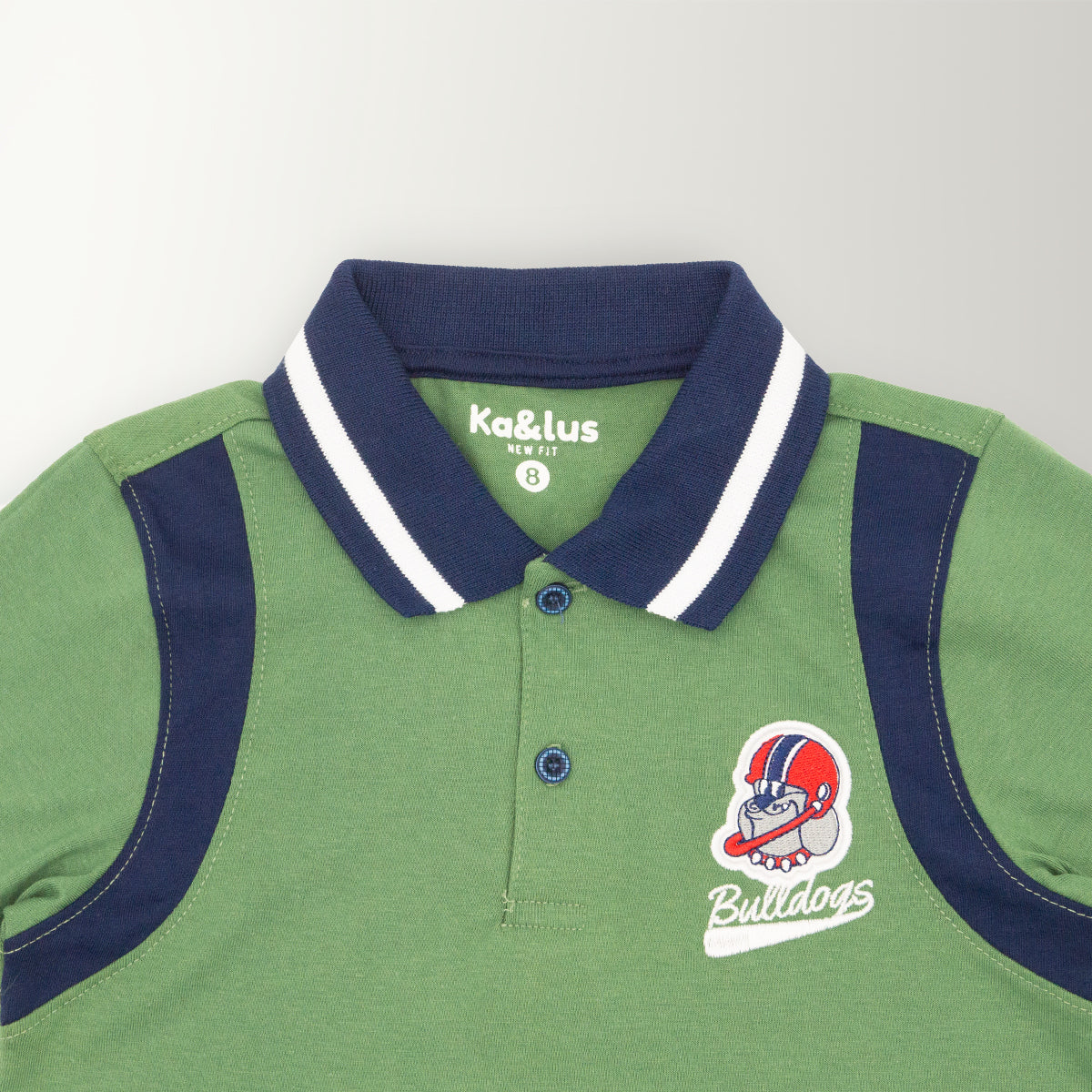 Playera Polo Infantil BULLDOGS