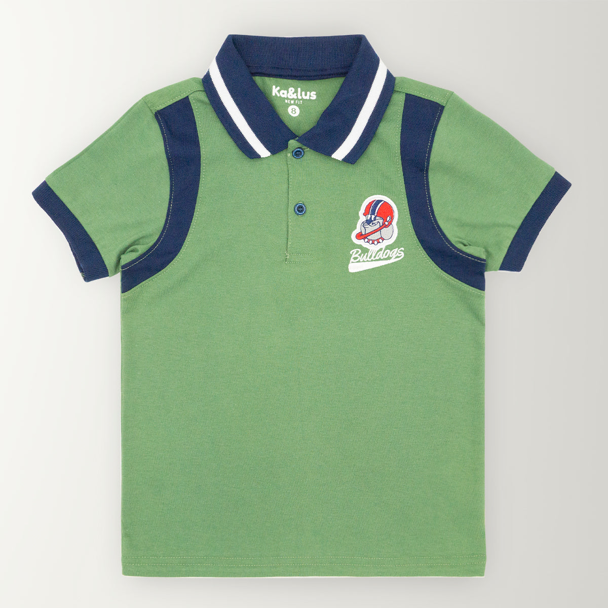 Playera Polo Infantil BULLDOGS