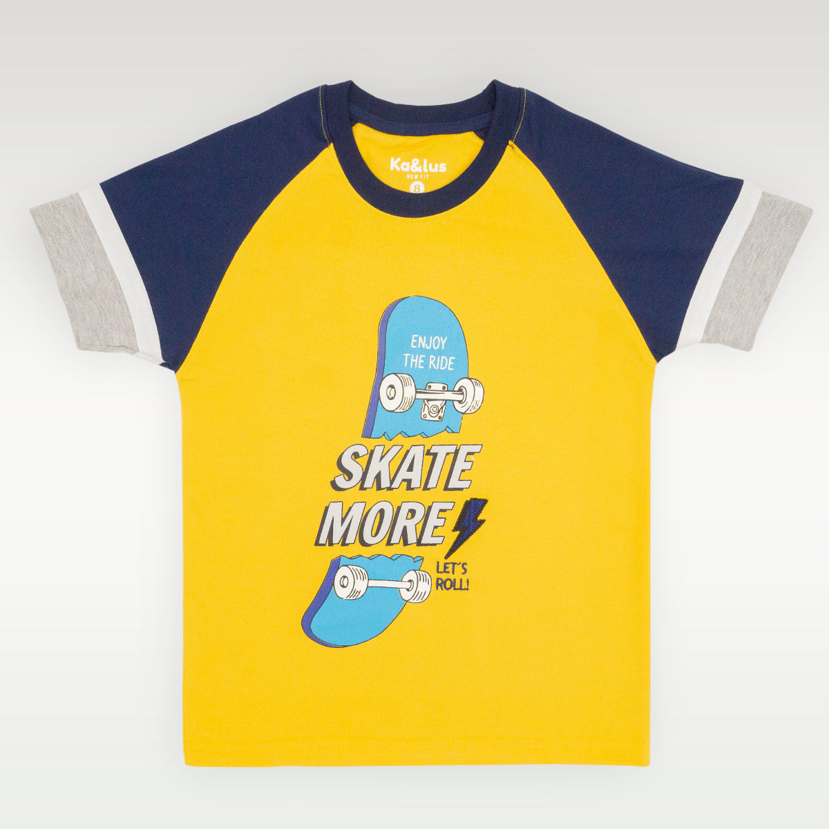 Playera Cuello Redondo Skate Juvenil