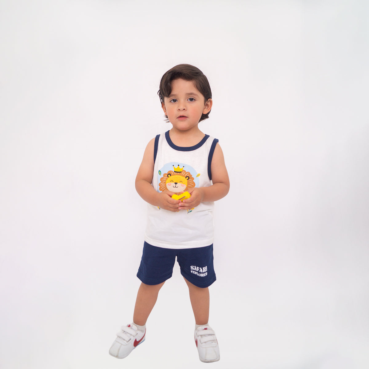 Conjunto Niño Safari Sin Manga