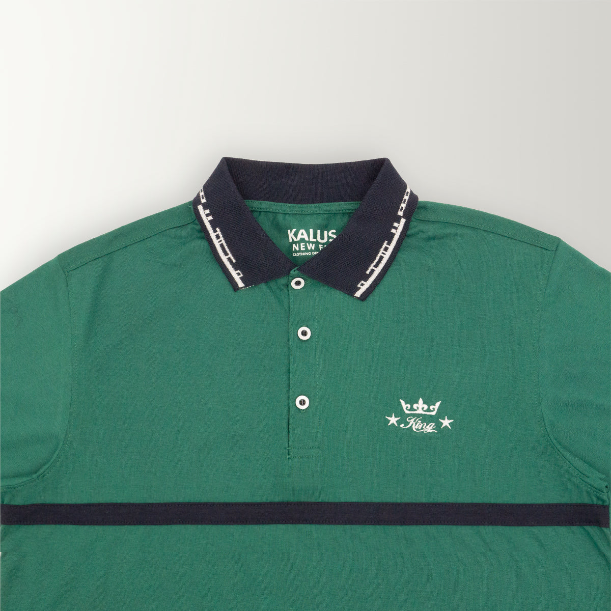 Playera polo KING manga corta para caballero