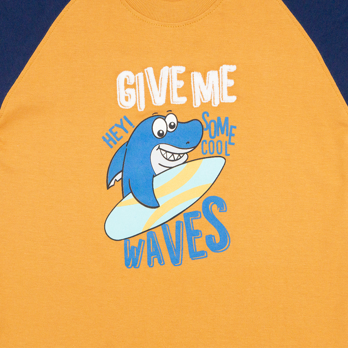 Playera Cuello Redondo Waves Infantil