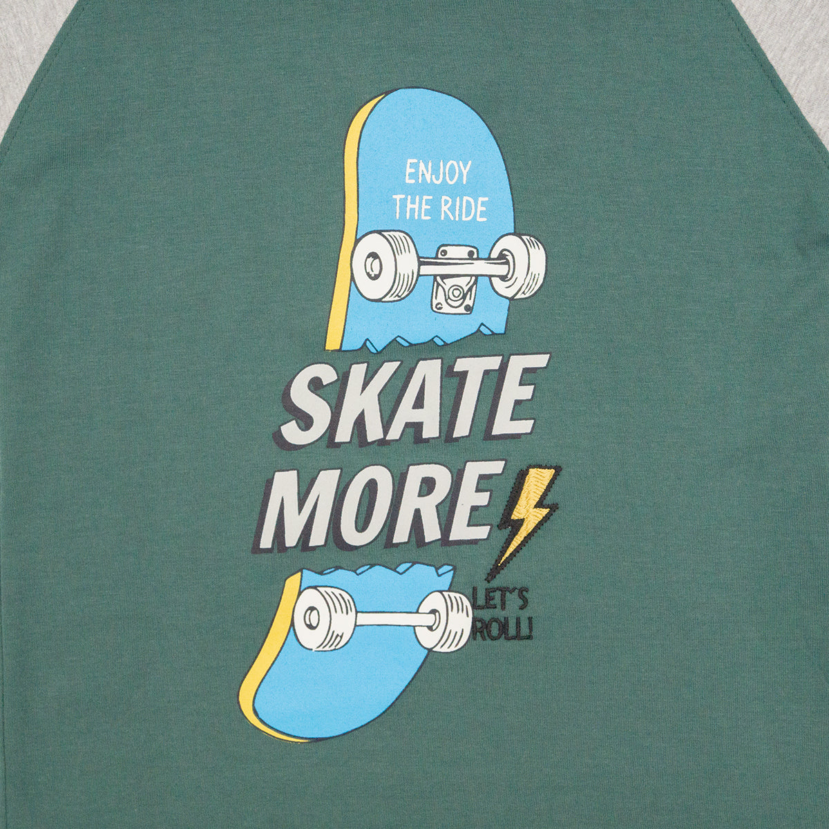 Playera Cuello Redondo Skate Juvenil