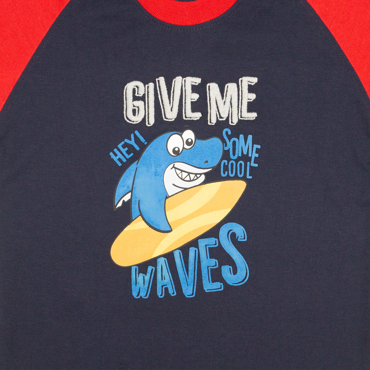 Playera Cuello Redondo Waves Infantil