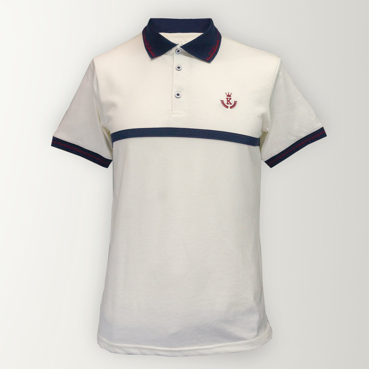Playera polo KING manga corta para caballero