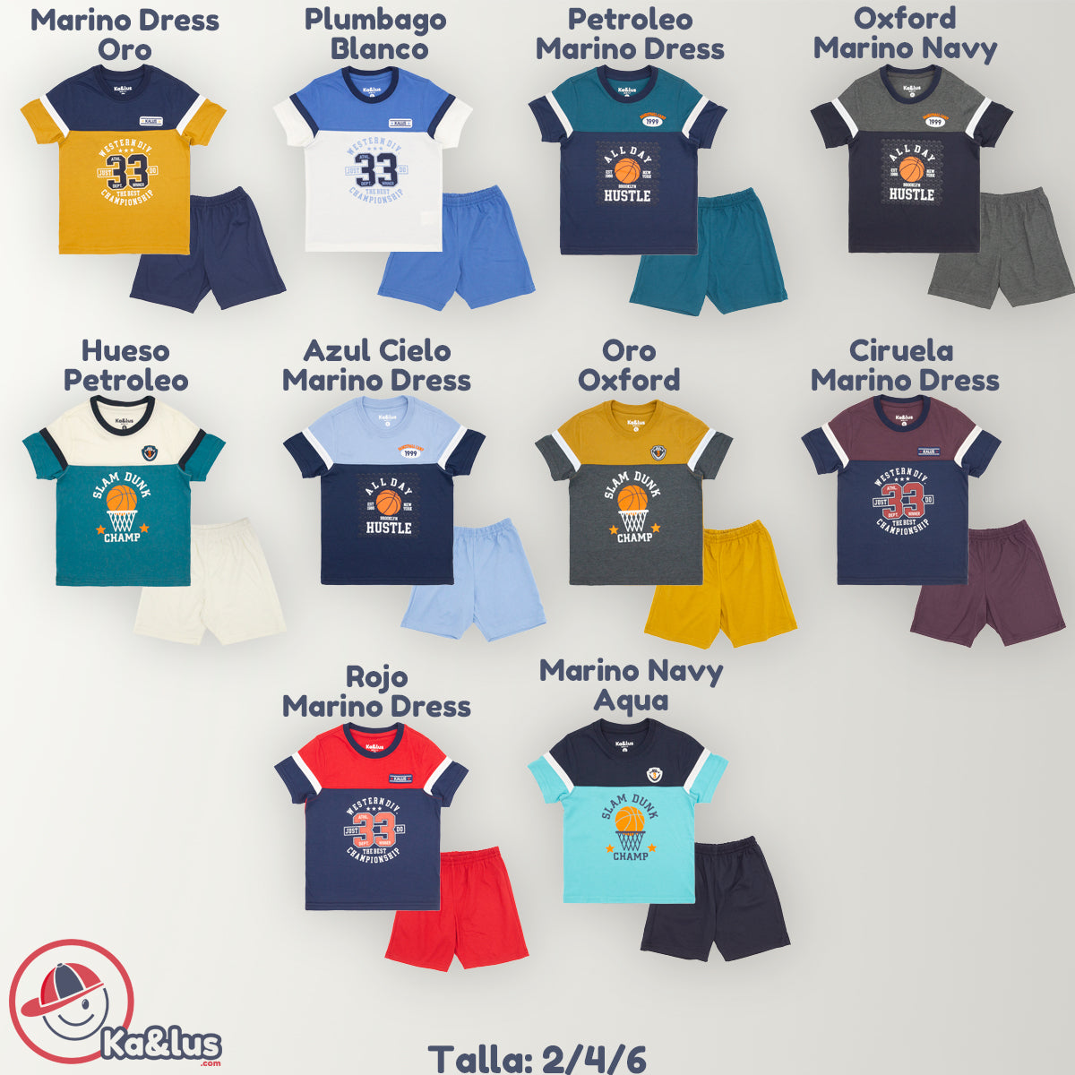 Conjunto BASKETBALL infantil para niño