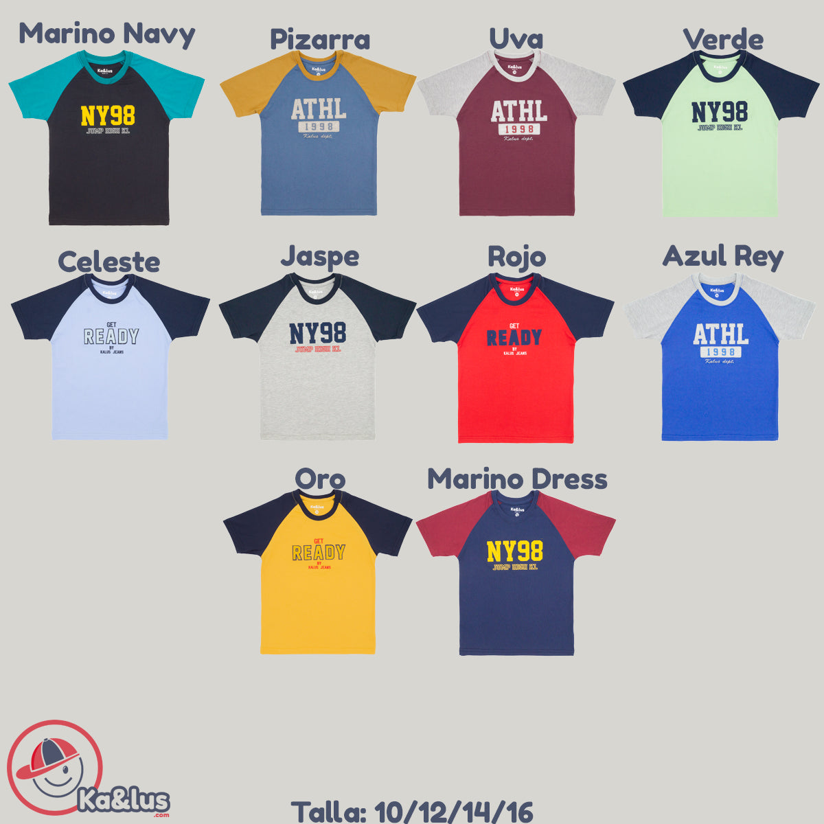 Playera redondo RAPTOR juvenil Kalus