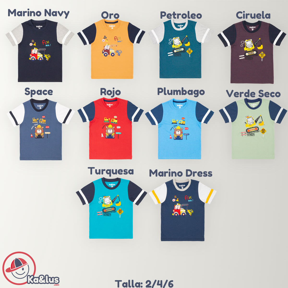 Playera redondo STREET infantil KALUS