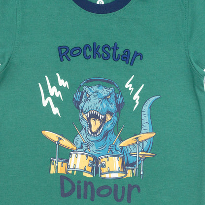 Playera Cuello Redondo Dino
