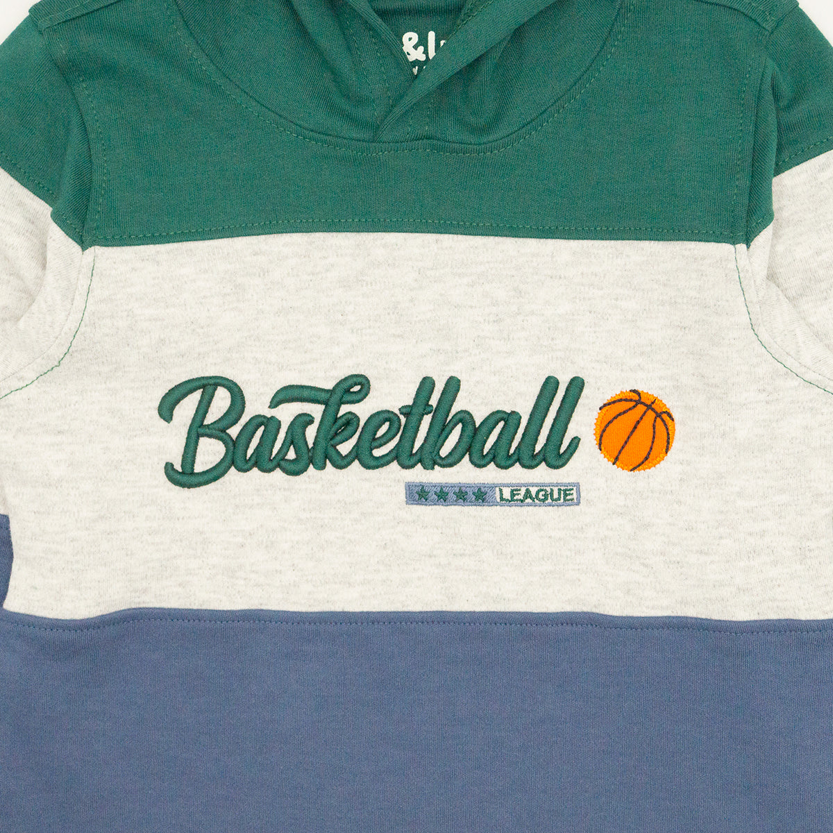 Playera con Gorro Infantil BASKETBALL