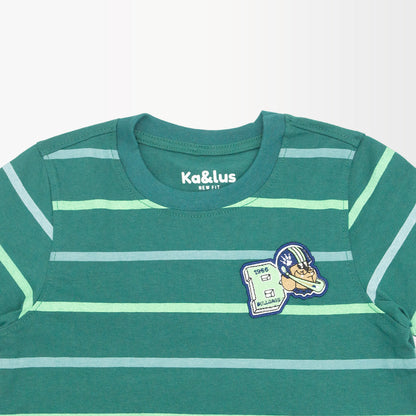 Playera Cuello Redondo Rayas Infantil