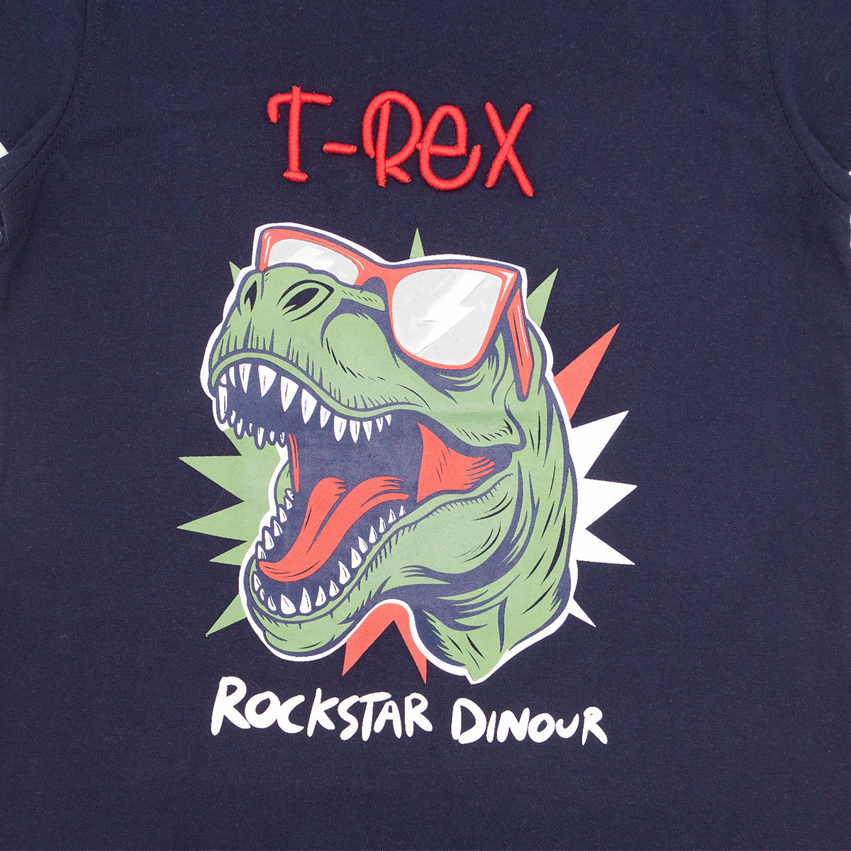 Playera Cuello Redondo Dino