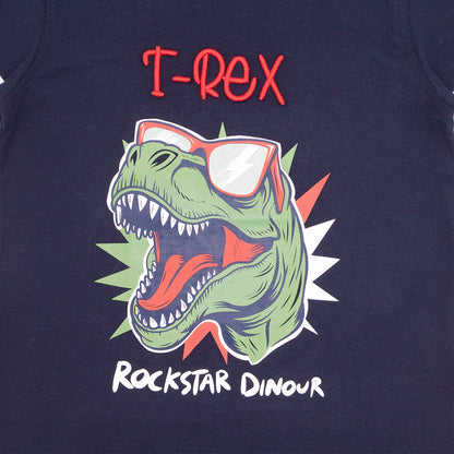 Playera Cuello Redondo Dino
