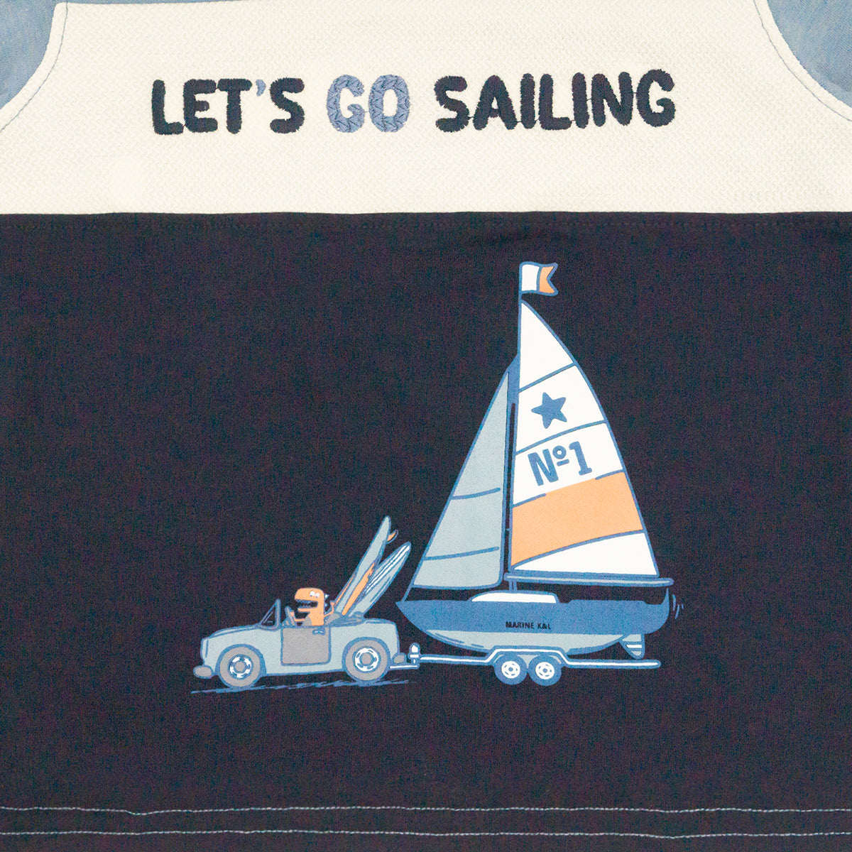 Playera Cuello Redondo BEACH Infantil