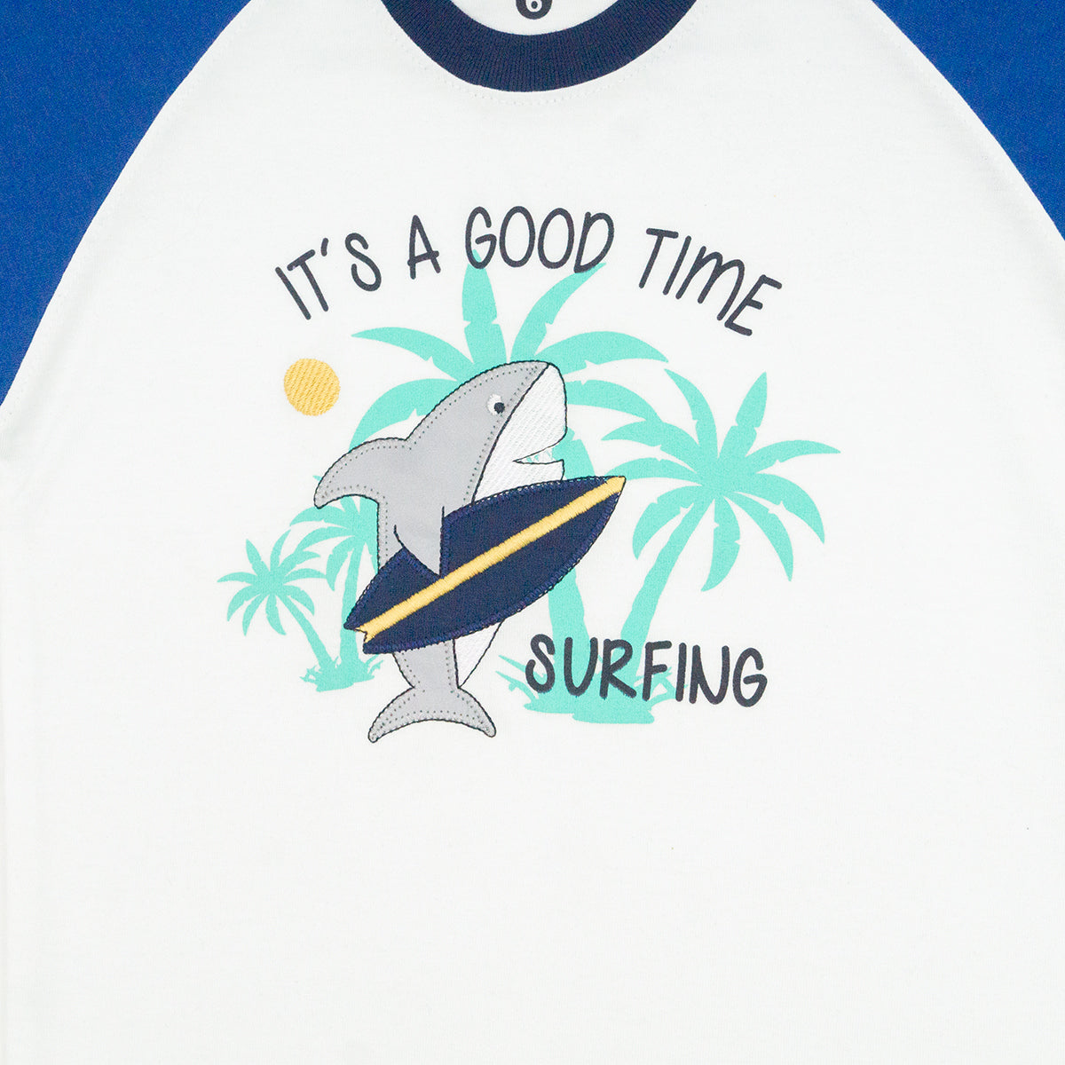 Playera Cuello Redondo Waves Infantil