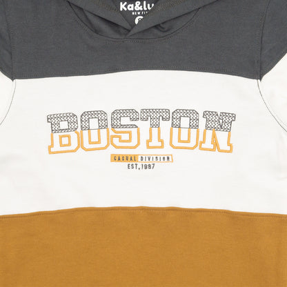 Playera gorro BASKETBALL manga larga juvenil Kalus