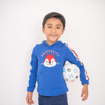 Playera Gorro Manga Larga Infantil Wild