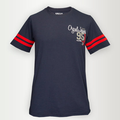 Playera para Caballero Cuello Redondo Jeans