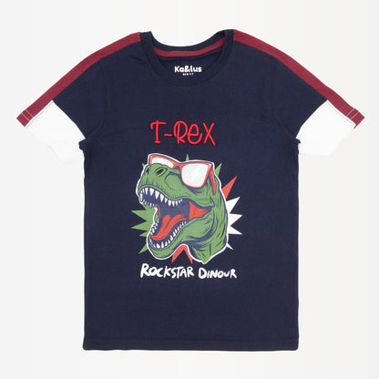Playera Cuello Redondo Dino