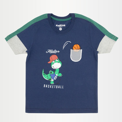 Playera Cuello Redondo Dino