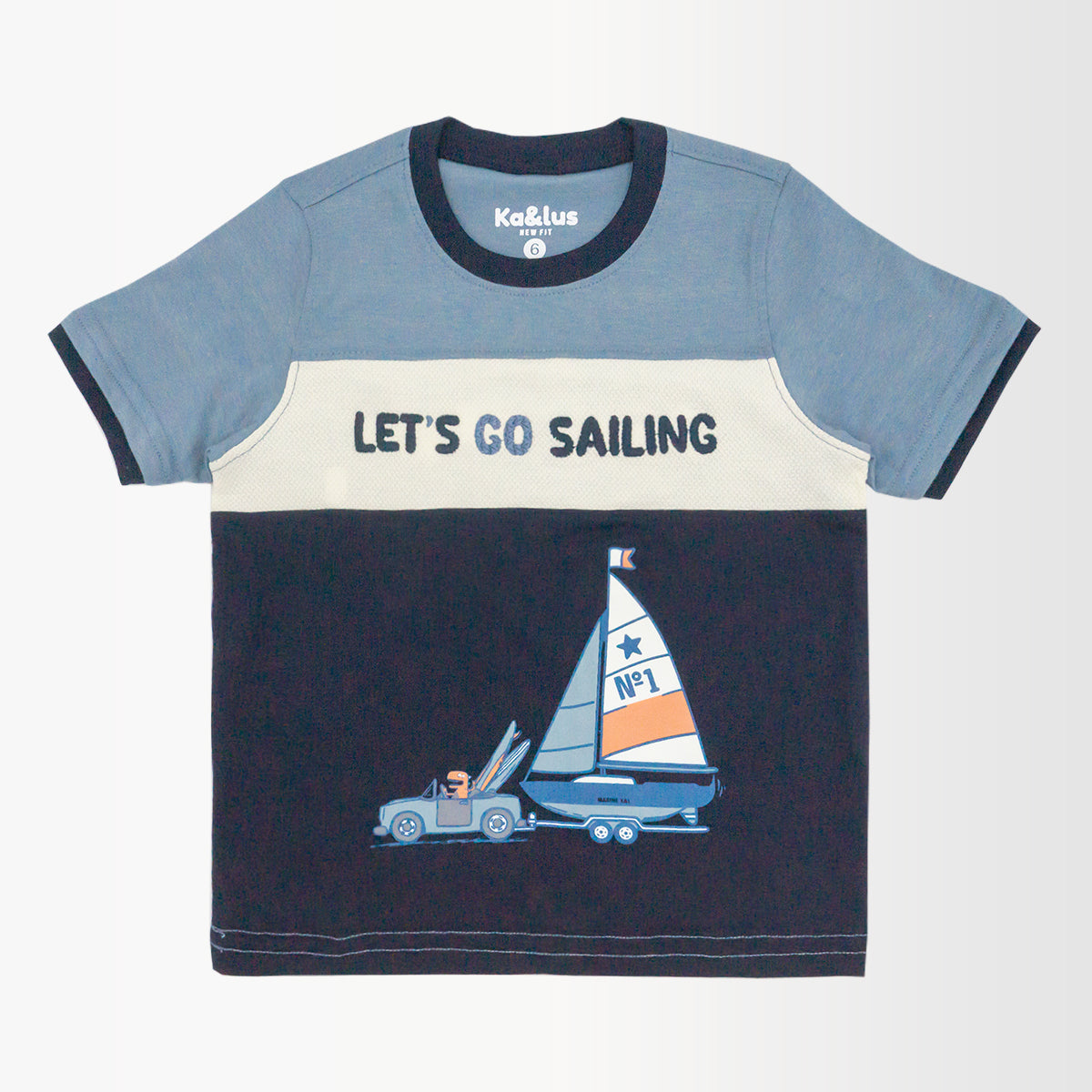 Playera Cuello Redondo BEACH Infantil