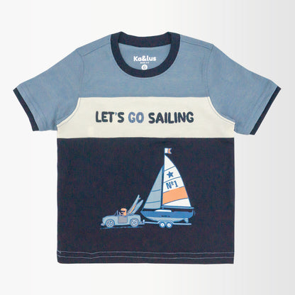 Playera Cuello Redondo BEACH Infantil
