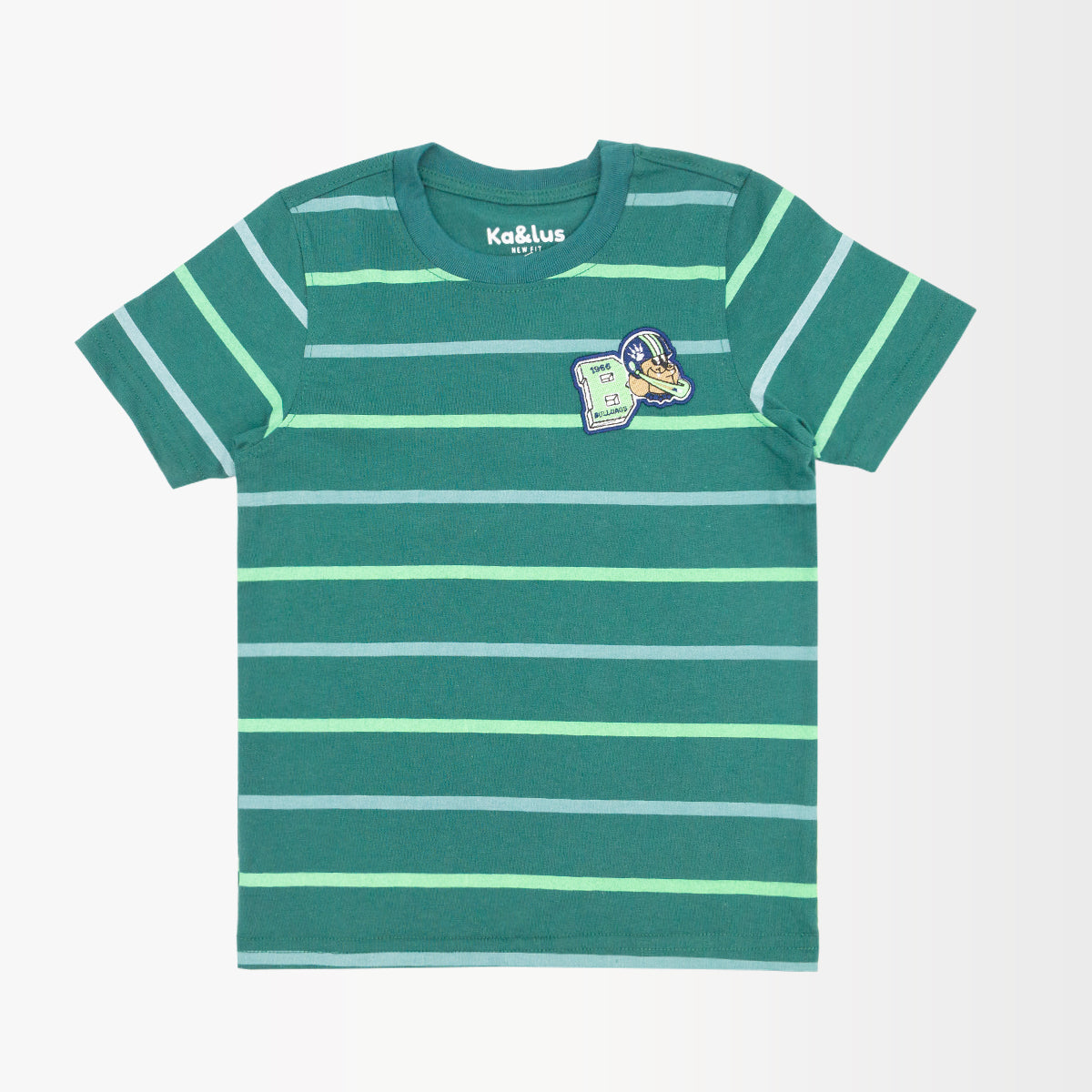 Playera Cuello Redondo Rayas Infantil