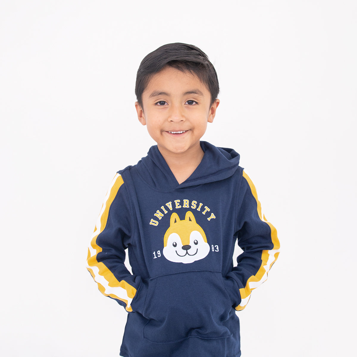 Playera Gorro Manga Larga Infantil Wild