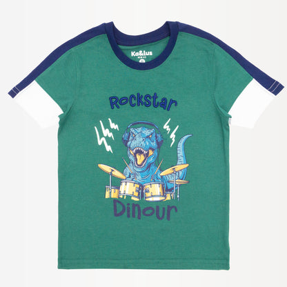 Playera Cuello Redondo Dino